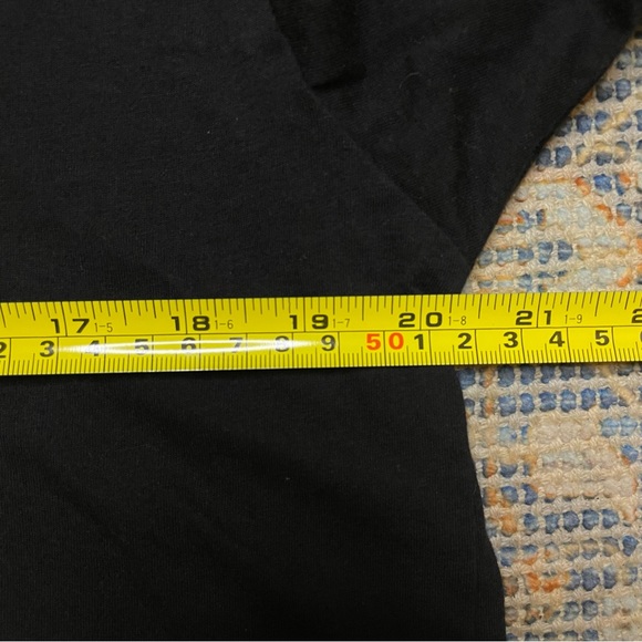 Miller High Life Black Gold Screen Printed Shirt Cropped Short Sleeve Large - Picture 5 of 6